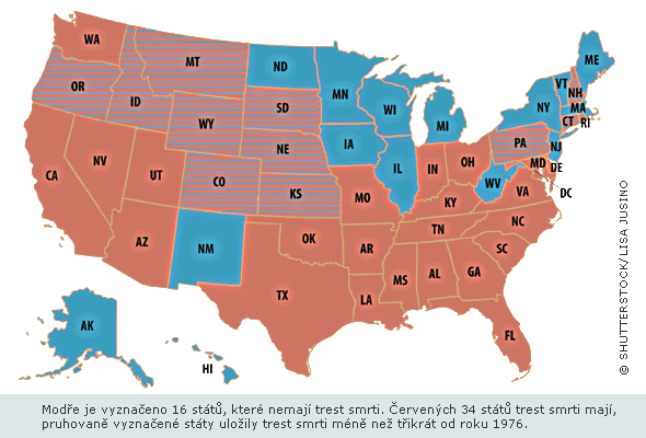 Státy americké mapa spojené Kolik mají